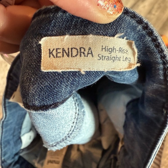 Mavi Indigo Denim Jeans Kendra high rise strait leg 30/30 - Picture 3 of 5